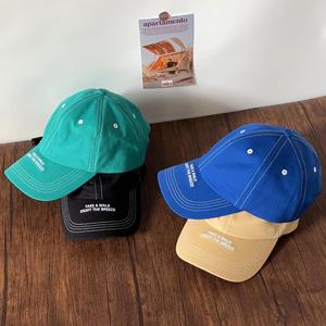 Casquette de baseball à large tête avec logo personnalisé Casquette brodée de lettres Casquette de camionneur à toit souple Casquette de papa parasol - Product Image 5