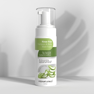 Champú limpiador Facial sin enjuague de hierbas blanqueadoras de etiqueta privada conveniente <span class=keywords><strong>espuma</strong></span> de ducha multiusos para <span class=keywords><strong>ancianos</strong></span> - Product Image 4