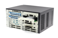 Système de transmission optique OTN WDM HT6000, châssis 5U, 19 pouces, 20 emplacements, alimentation double AC/DC, capacité 1,6 To
