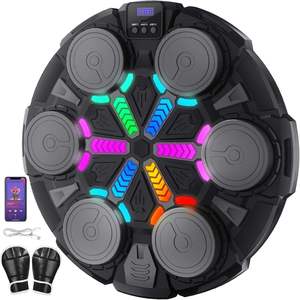 Cible de <span class=keywords><strong>boxe</strong></span> intelligente pour la maison, machine d'entraînement de <span class=keywords><strong>boxe</strong></span> électronique murale en PU avec musique, tapis de réaction pour l'entraînement - Product Image 1