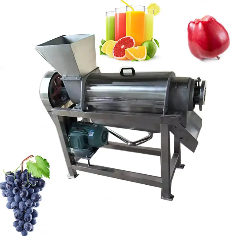 Máquina exprimidora Industrial de zumo de zanahoria y jengibre, Extractor automático de zumo de naranja y manzana