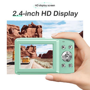 Appareil photo numérique sans miroir 44MP FHD 1080P étonnamment simple, écran 2,4 pouces, mise au point automatique, capteur CMOS <span class=keywords><strong>True</strong></span> Point Shoot, capture vidéo - Product Image 3