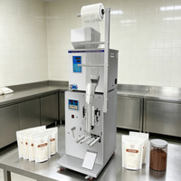 Pulver- und Granulat-Verpackungsmaschinen für Kleinunternehmen Kaffeepulver Salz Tee Abwiegen Zucker Beutel Pulver-Verpackungsmaschine