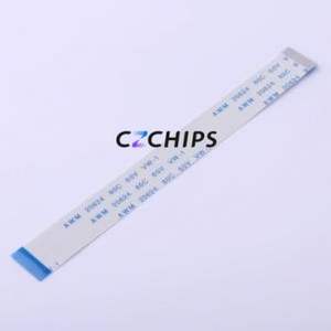 JS05B-20P-100-3-4 FFC Cable (Flexible Flat Cable) P=0.5mm Connector 20P 0.5mm 0.3mm Reverse - Product Image 1