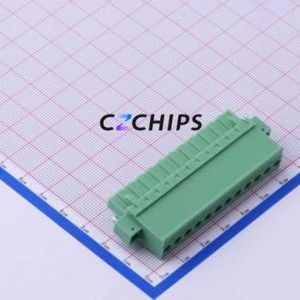 KF2EDGKBM-5.0-12P Plug-in Terminal Block P=5mm Connector Plug Screw Fixing 1x12P 5mm - Product Image 2