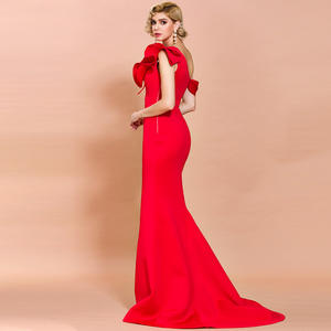 Vestido de Fiesta Elegante para Mujer, con Volantes, Ajustado, Informal, Vestidos de Noche Personalizados para Celebridades - Product Image 4