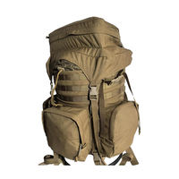 Sac à dos tactique en nylon rayé de grande capacité de haute qualité avec fermeture éclair, système MOLLE, multifonctionnel, polyester supérieur