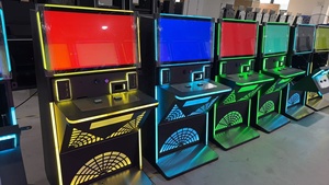 Machine de jeu d'arcade Pog Skill Game en stock à <span class=keywords><strong>prix</strong></span> d'usine pour le marché européen avec <span class=keywords><strong>imprimante</strong></span> de codes QR - Product Image 5