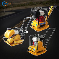 Compacteur vibrant électrique 78 kg C-80T avec moteur et composants de base à roulement, haute efficacité