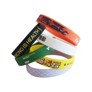 Custom Silicone Bracelet High Quality En Custom Basketball Silicone Jelly Rubber Bracelets Silicone Wristband Customize Thin