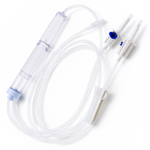 Set de Transfusión de Sangre con Filtro Luer Lock, Certificado CE ISO, Set de Administración de Sangre Desechable de Grado Médico de PVC con Conector en Y - Product Image 2