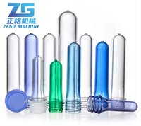 Préformes de bouteilles en plastique ZEGO MACHINE Modèle 001 1 gallon 3 gallons 5 gallons 20 litres 750g 55mm Col pressé