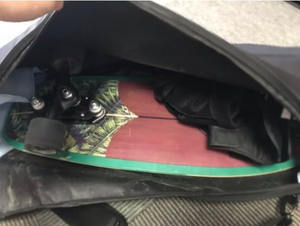 Échantillon gratuit Sac de transport imperméable pour planche de surf Sac durable pour longboard SUP Sac pour wakesurf Bodyboard Utilisation Housse de planche pour votre planche de surf - Product Image 6