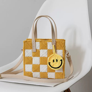 Kit de couture carré en laine damier fait à la main 3mm d'épaisseur <span class=keywords><strong>cadeau</strong></span> de bricolage pour petite amie ou meilleur ami pour la couture - Product Image 4