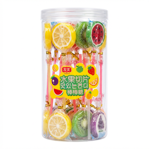 Caramelle Dure alla Frutta Fatte a Mano 20g in Barattolo di Plastica Trasparente, Vendita all'Ingrosso, Personalizzazione OEM - Product Image 6