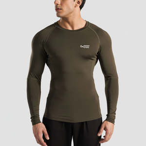 เสื้อรัดกล้ามเนื้อสำหรับผู้ชายเสื้อรัดกล้ามเนื้อย้อมสีล้วนทำจากวัสดุที่ดีที่สุด - Product Image 1