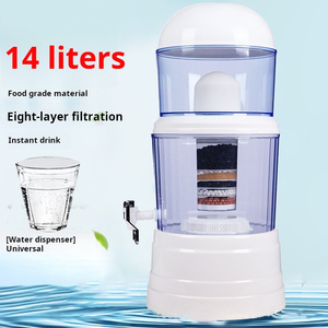 Dd2581 Sức Khỏe Bình Nước 8 Hai Lớp Với Vòi Nước Dispenser Xô Làm Sạch Hệ Thống Nước Lọc - Product Image 3
