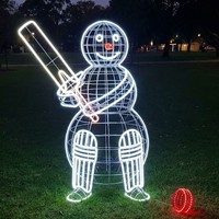 Decoración de Faroles Personalizados para Parques de Atracciones, para Uso en Interiores/Exteriores, Espectáculo de Luces para Parques Temáticos Navideños