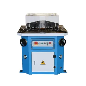 2024 latest upgraded MS 0.5 to 6 mm thickness hydraulic angle adjustable 40 to 135 degrees notching machine