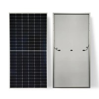Composant de système de production d'énergie hybride éolien-solaire, module photovoltaïque monocristallin demi-cellule 440W 450W 460W, panneau solaire photovoltaïque
