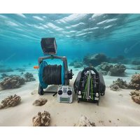 Robot de pêche sous-marine professionnel, drone sous-marin avec système d'assistance de ciblage infrarouge, caméra HD ROV