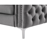 Juego de sofás con mechones de lujo de estilo moderno de alta gama superventas, sofá Seccional de muebles para el hogar de nuevo diseño para villas