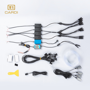 Nueva Luz LED Dinámica para Auto, con Control por Aplicación, Efecto de Persecución RGB, Sensor de Música, LED de Alta Potencia, Decoración Interior, 18 en 1, Sinfonía de Colores - Product Image 2