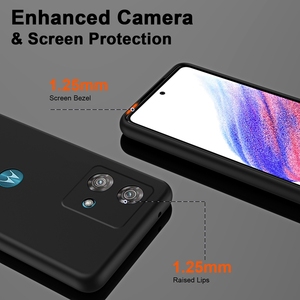 Étui de protection pour téléphone en silicone liquide TPU souple antichoc de 2,2 mm pour Motorola <span class=keywords><strong>Moto</strong></span> <span class=keywords><strong>Edge</strong></span> 40 Neo G14 G54 G84 - Product Image 5