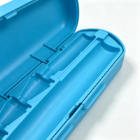 Stylo en plastique réutilisable professionnel avec boîte d'emballage en plastique