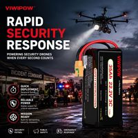 Paket Baterai Lithium UAV 6S 35Ah 3C 22.2V Kapasitas Besar untuk Multirotor UAV, Keamanan Perbatasan, dan Pemantauan Taman