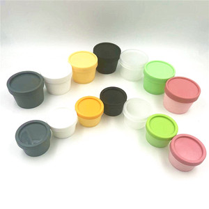 Bocaux à crème glacée, récipient de beurre corporel, en plastique PP, pour coller sur le visage, pot en <span class=keywords><strong>argile</strong></span> à la crème, de 50g, 100g et 200g, possibilité d'étiquette personnelle - Product Image 3