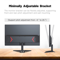 Écran LCD d'ordinateur de bureau 1K 1920*1080 1080P 60Hz 75Hz 17"19" 22"24"27" pouces, panneau d'affichage LCD pour jeux 144Hz, moniteur PC pas cher, moniteur d'usine