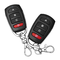 Control Remoto Duplicador Universal 433MHz 433.92MHz con Clonación de Código Fijo y Código Variable para Puertas, Garajes y Llaves de Coche