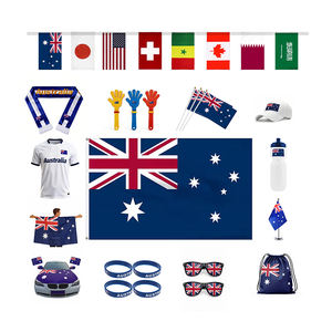 Drapeau de supporters de football Gahumi 2026 Canada Mexique États-Unis Australie, nouveau style, prix réduit, 3x5 pieds, imprimé double face, tous pays - Product Image 2