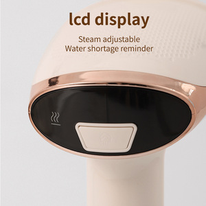 Piroscafo a mano forte potenza indumento a vapore con serbatoio da 280ml riscaldamento rapido Display LCD 1500W stiratrice a vapore - Product Image 3