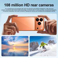 Smartphone I18 Promax Grosir, Buka Kunci Wajah, Smartphone 5G, 16GB+1TB, Deca Core, 8000mAh, Ponsel Baru Bergaya