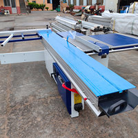 Panneau de sciage du bois direct d'usine professionnelle machines à bois de précision Table coulissante scie à panneaux