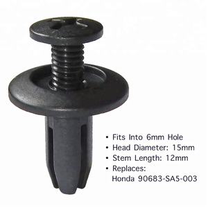 Manufacturer Wholesale Hot Selling auto fastener clip auto plastic for <span class=keywords><strong>Honda</strong></span> - Product Image 2
