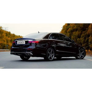 Kit de carrocería para Benz <span class=keywords><strong>E</strong></span> W212 09-15 cambio a estilo W213 <span class=keywords><strong>AMG</strong></span> sin corte incluye parachoques delantero y trasero con rejilla y capó de lámparas automáticas - Product Image 4