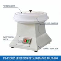 JBONG PG-1 Moteur de bureau manuel à vitesse constante 900 tr/min, à disque unique, petit, en acier inoxydable, à faible bruit
