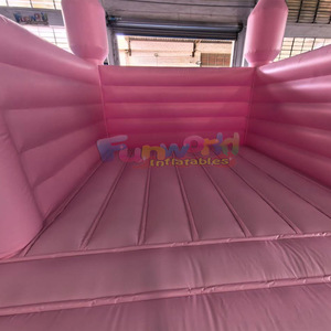 บ้านลมสีชมพูสำหรับเด็ก คุณภาพระดับพาณิชย์ สำหรับจัดงานปาร์ตี้กลางแจ้ง - Product Image 6