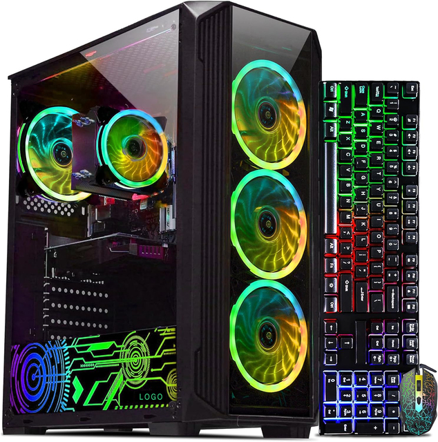 Wholesale Desktop Computers Intel Core I7-6700 Processor 8GB RAM 512G SSD for GTX 1660S GPU 6GB VRAM Windows 10/11 for Gaming