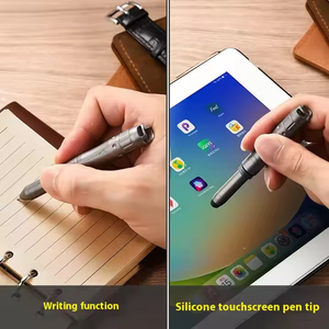 PioneerEDC Sifflet en titane + stylo Sifflet en alliage de titane Tête en silicone pour téléphones mobiles Tablettes Coach Camping Randonnée Stylo EDC - Product Image 3