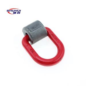 G80 1.12T ~ 15Tホイストリングリギングハードウェア溶接Dリング合金鋼仕上げマイニングコンテナ船用 - Product Image 6