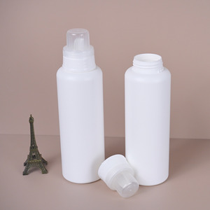 Nhựa Hot Bán <span class=keywords><strong>HDPE</strong></span> 600Ml Chất Tẩy Rửa Chai Với Vít Cap Chai Tròn Cho Hộ Gia Đình Giặt Chất Tẩy Rửa Bao Bì - Product Image 4