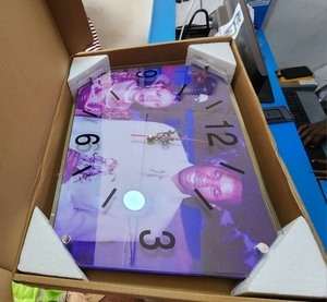 Trung Quốc Nhà máy tùy chỉnh tự dính 9 mét kỹ thuật số MDF khung ảnh với đồng hồ - Product Image 2