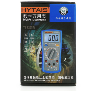 มัลติมิเตอร์ดิจิทัล TS890D Ncv 1999 Counts,มิเตอร์วัดความต่างศักย์ Ac/dc อัตโนมัติแสงไฟด้านหลังมัลติมิเตอร์อเนกประสงค์ - Product Image 6