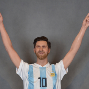 Vendita Speciale: Statuetta in Cera 1:1 di Lionel Messi, Stellino del Calcio <span class=keywords><strong>Marvel</strong></span> - Product Image 4