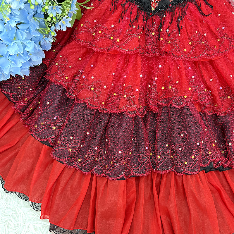 red and black tutu dress Girls' Minnie Velvet 8 Dress can be made in different colors. Shop Red and Black tutu