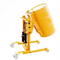 Empileur de fûts électriques Eagle Beak 200 kg, chariot élévateur hydraulique pour fûts d'huile, chariot à palettes pour le chargement et le déchargement des fûts d'huile en usine